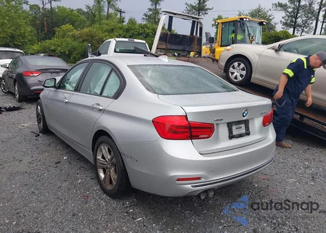 2016 BMW 328I xDrive из США, поврежденный, VIN WBA8E3G58GNT80352